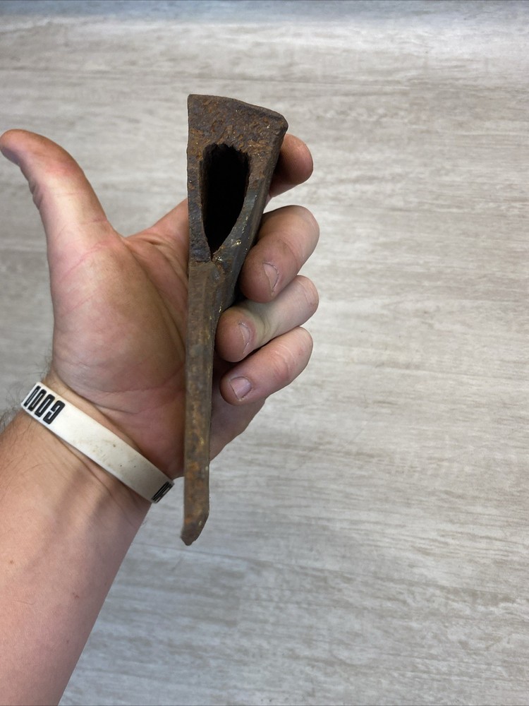 Vintage Primitive Shipwrights Masting Axe Old Collectible Tool UNMARKED 2 LBS