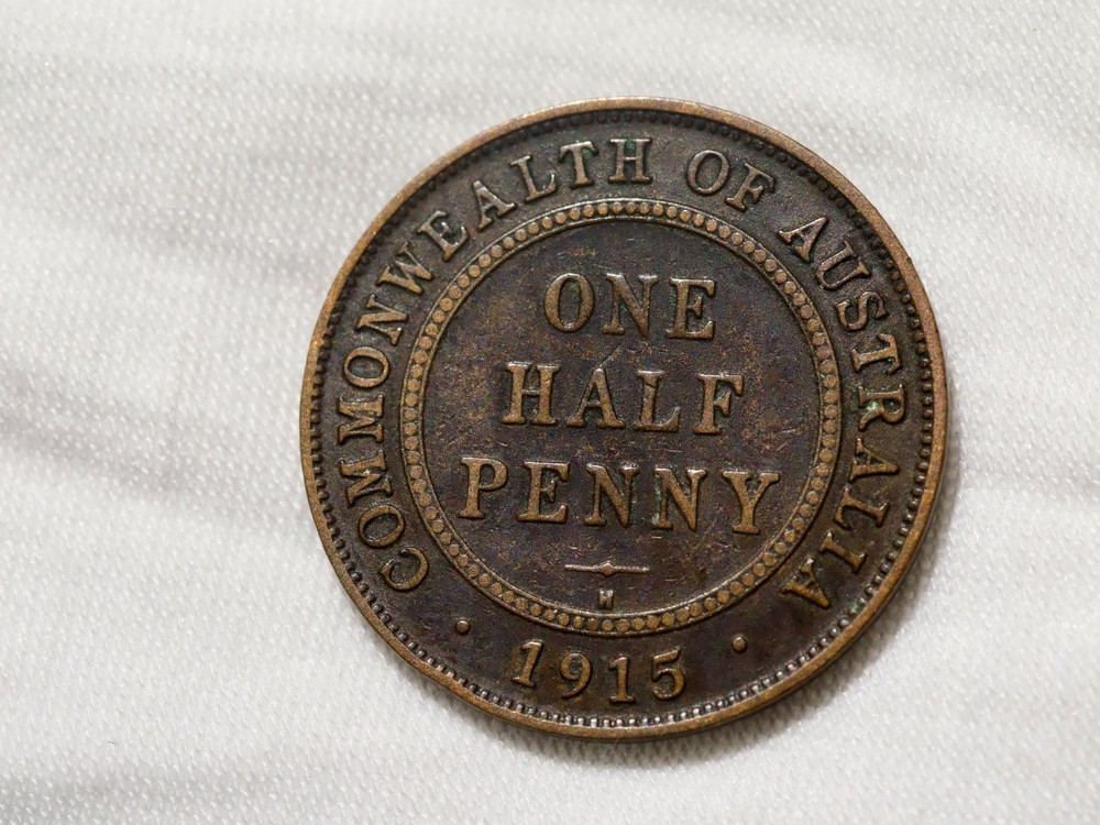 Australia  Half Penny 1915H