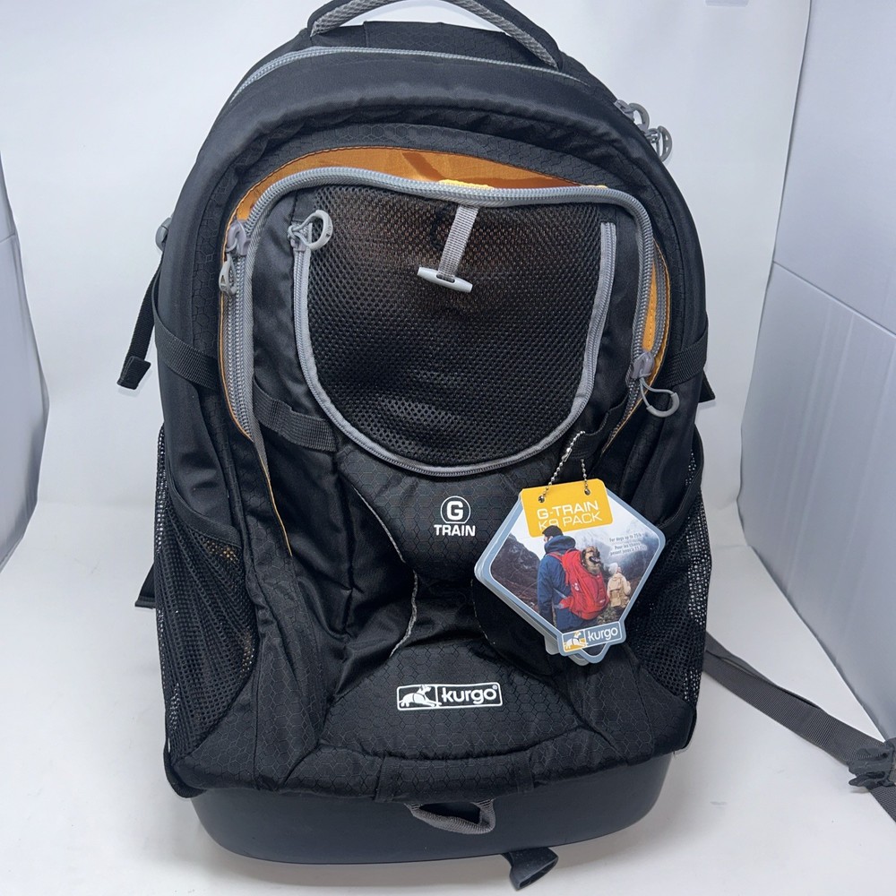 Kurgo G-Train Dog Carrier Backpack - Black