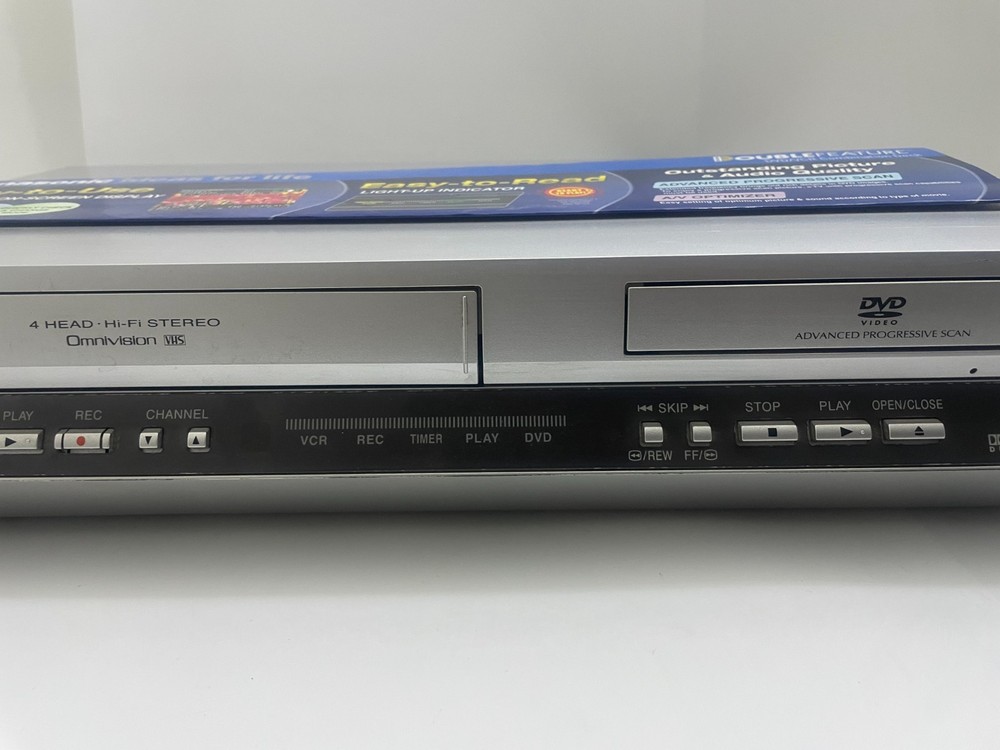 Panasonic PV-D4745s DVD / VHS Combo (No Remote)