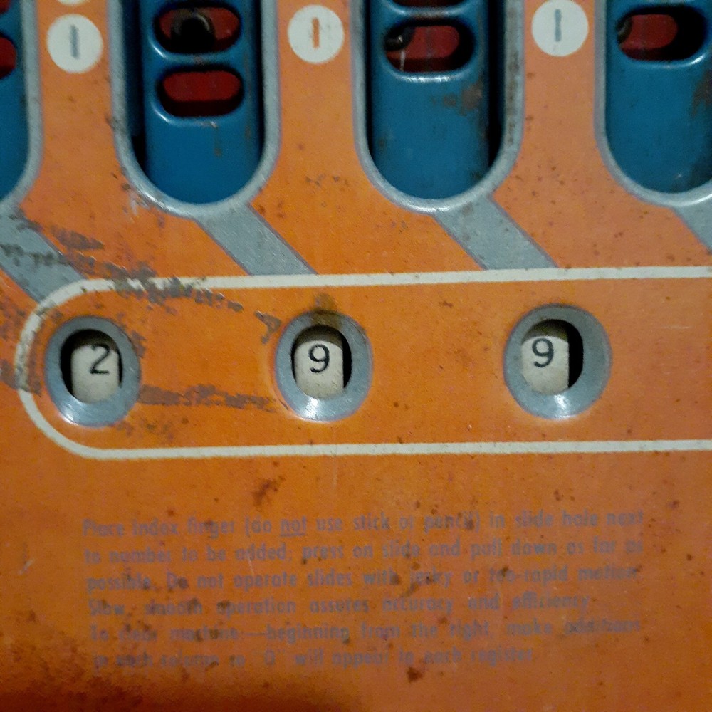 Wolverine Adding Machine Pittsburgh Pa Antique