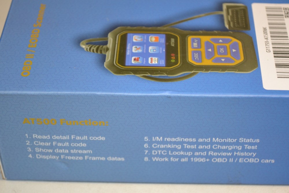 OBD II / EOBD Scanner G11793-AT500BK