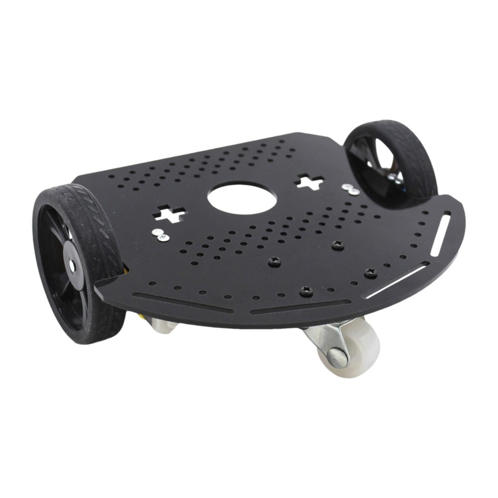 2 Wheel Smart Robot Car Chassis DIY Learning Projects with Silicone Wheels