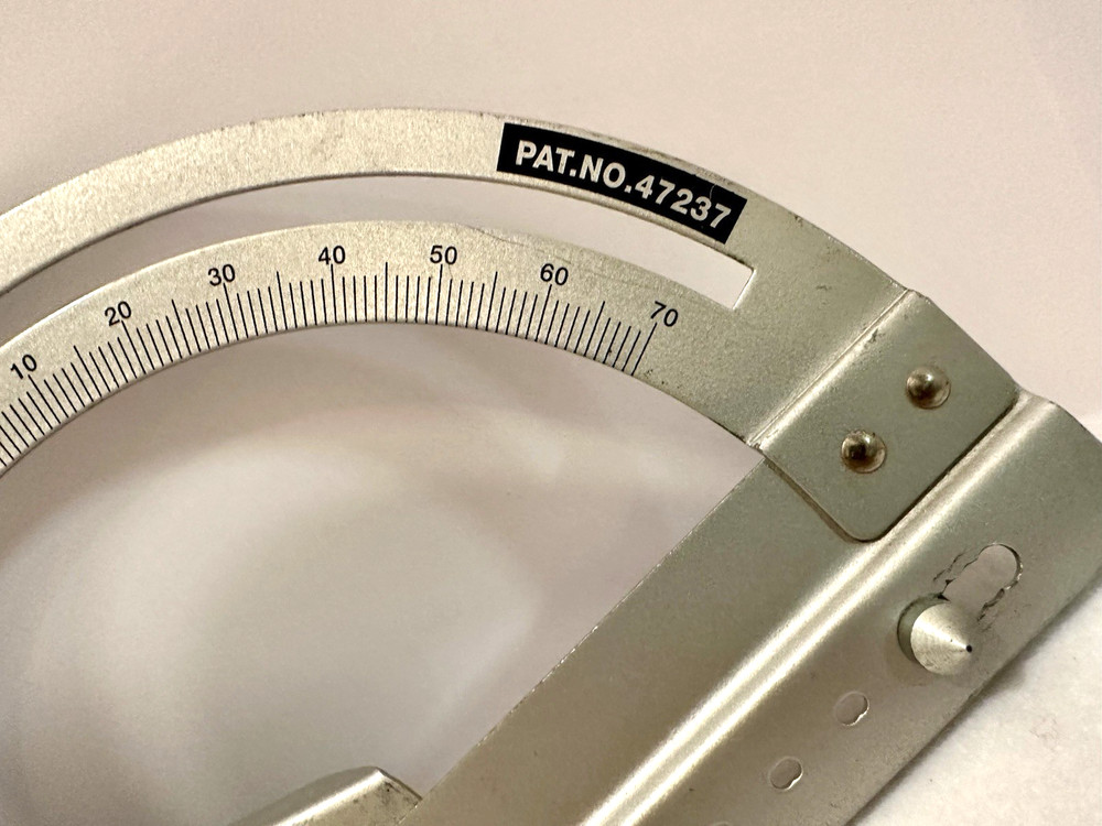 Tool Shop Metal Protractor