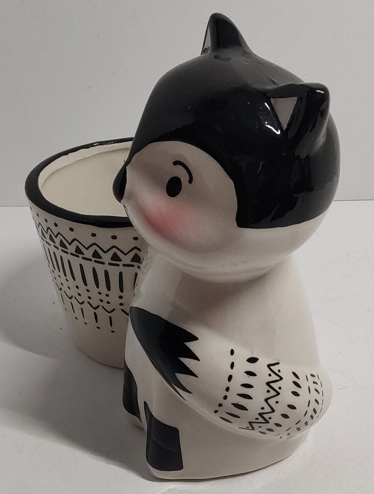 Rocket Farms Fox Ceramic Succulent Planter