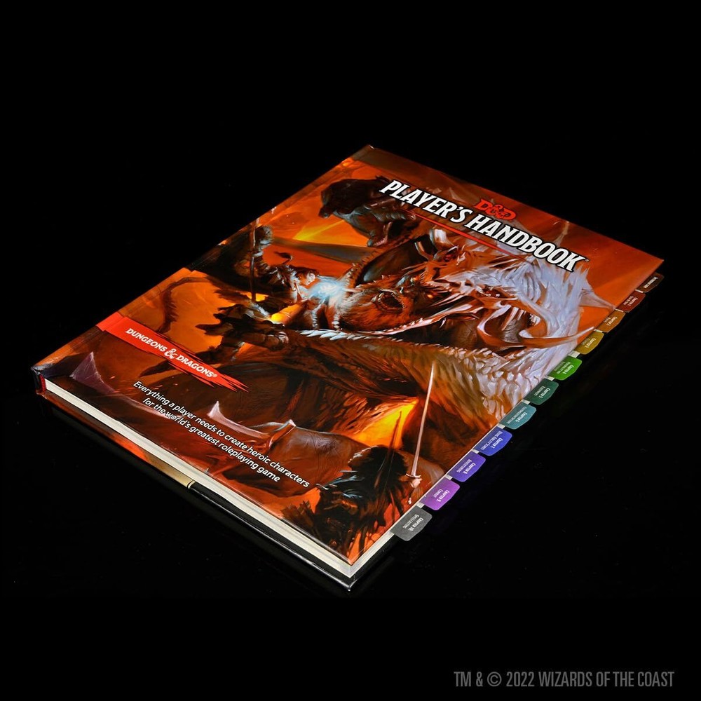 D&D Book Tabs: Player's Handbook
