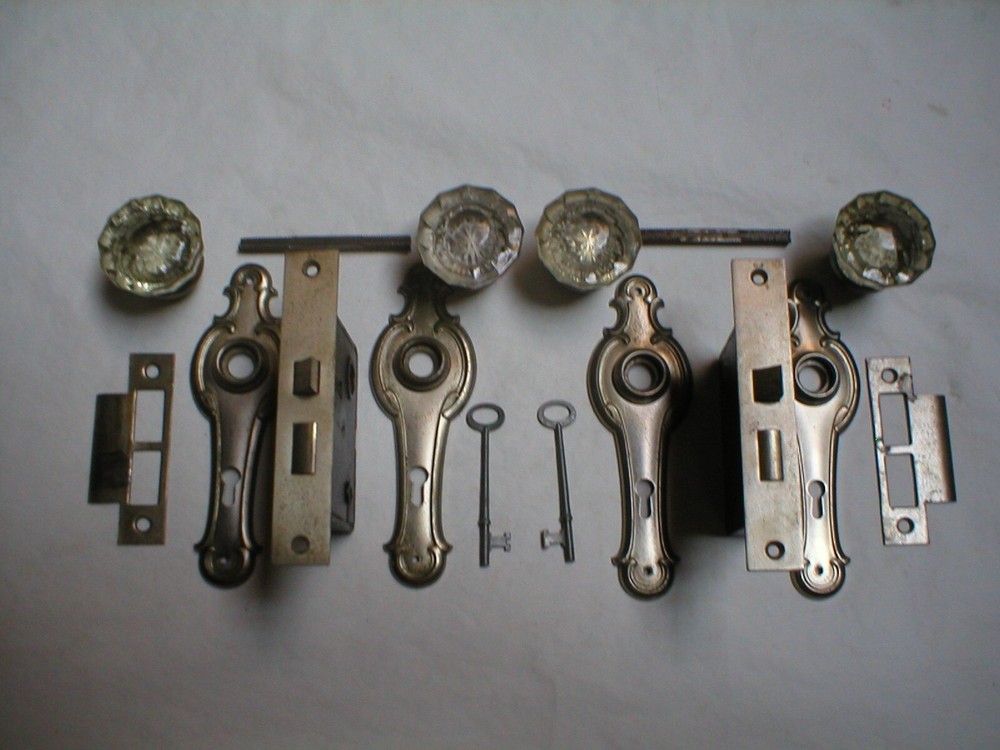 Antique Door Hardware Set