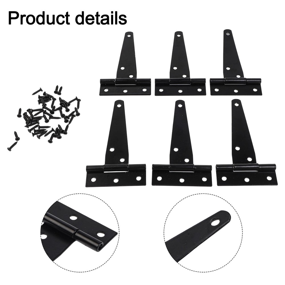 5Inch TStrap Hinges Perfect for Rustic For Barn and Modern Garden Doors
