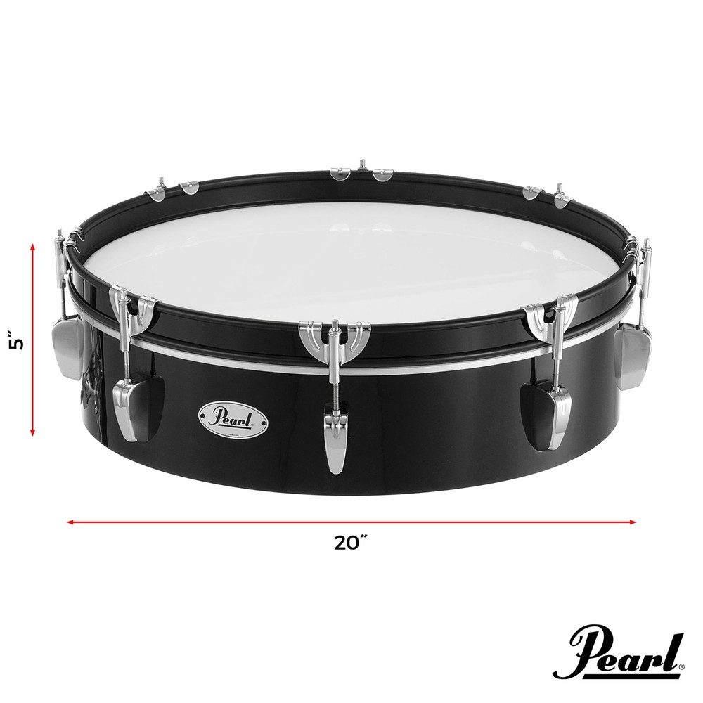 Pearl Frame 20x5 Playable Display Drum Wall Mount Custom Graphics
