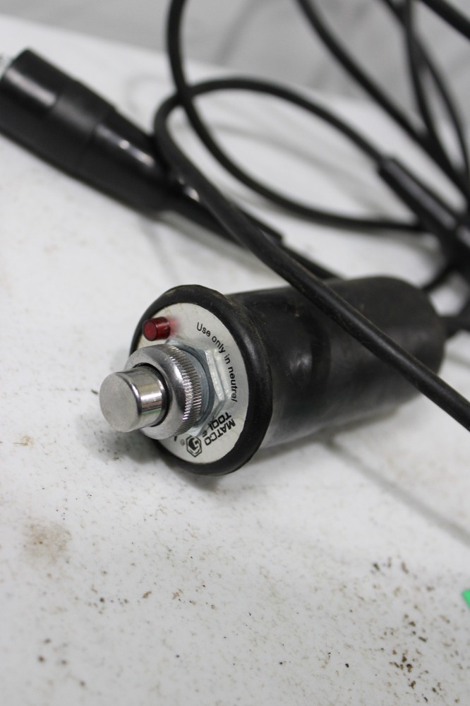 Matco Tools MD-101A Remoter Starter Push Button Switch Jumper Lead Set