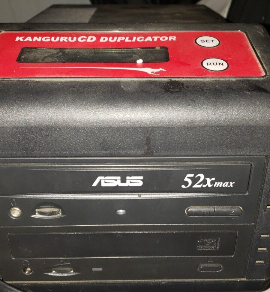 Kanguru DVD Duplicator - Input 110-220V - USB 2.0 with Power Cord