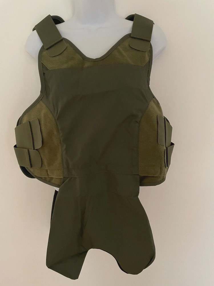 SECOND CHANCE Female Concealable Armor Carrier Spa2 Medium SHORT Olive Green