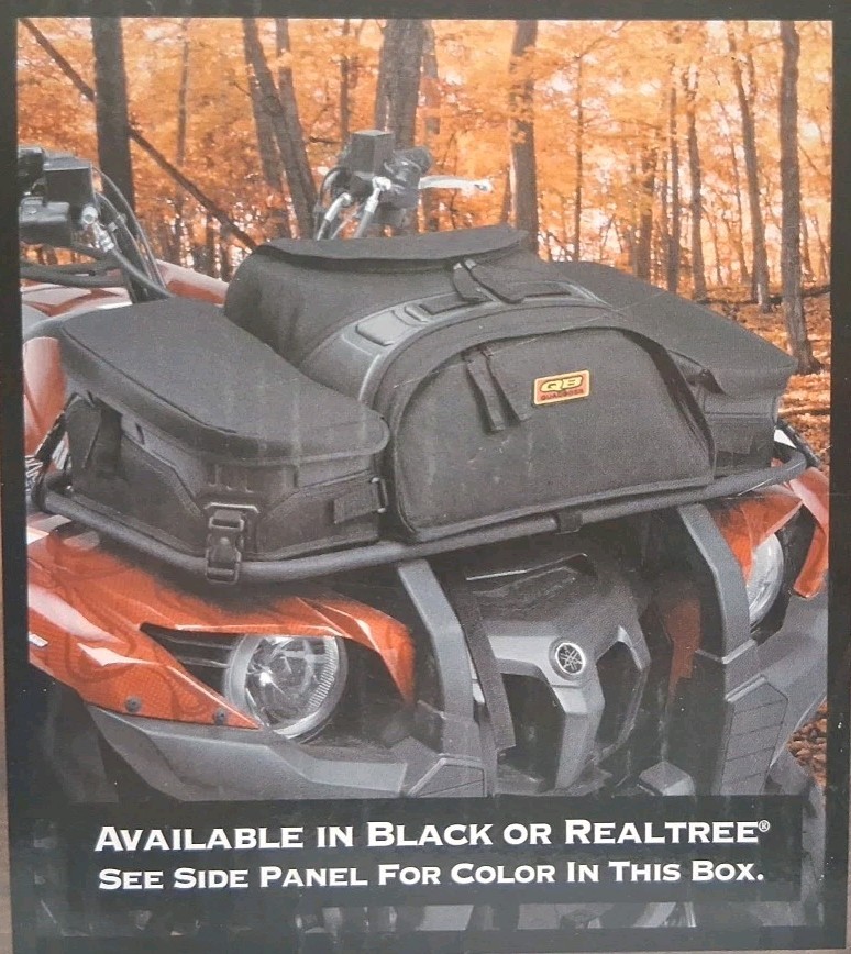 Quadboss 156902 XT Front Rack Organizer Storage ATV Black