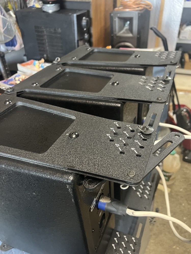 SLS LS6500 Full-Range Bi-Amped Line Array Module (Three) Tested Working