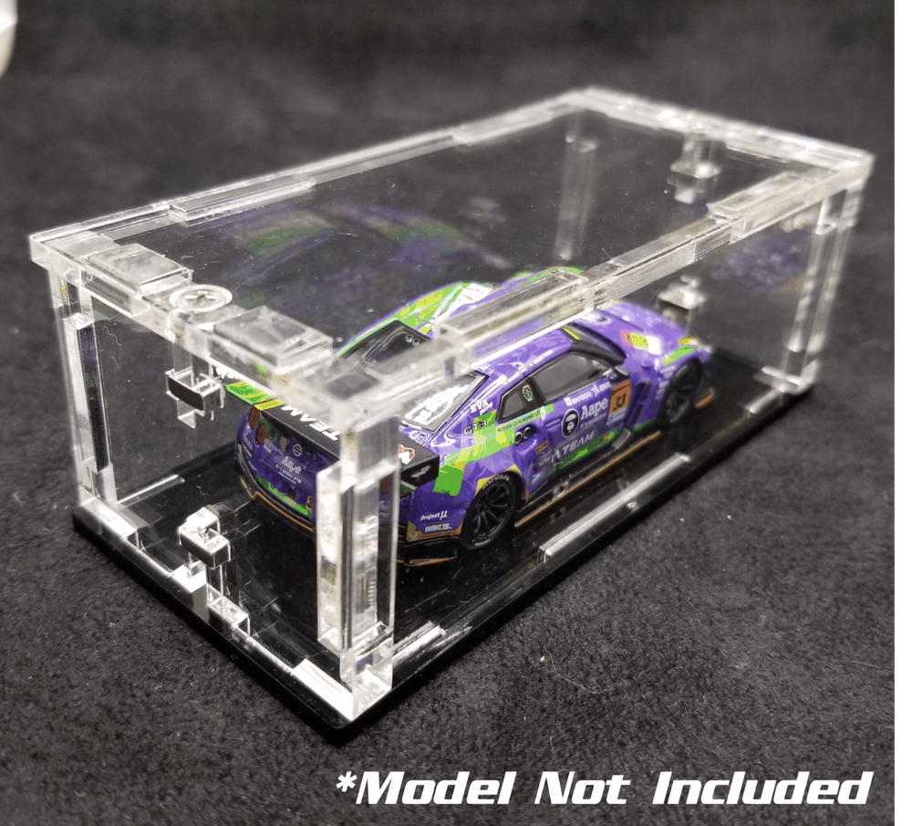 1/64 display case for hot wheels custom diecast car model