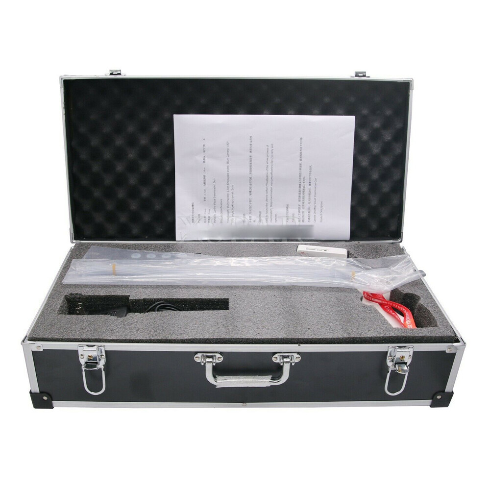 Artificial Insemination Kit for Dog Visual Insemination Gun w/ Adjustable Screen