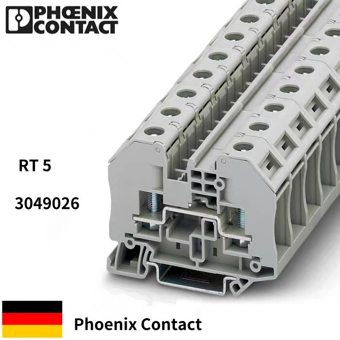 50pcs Phoenix 3049026 RT 5 Bolt Terminal Blocks