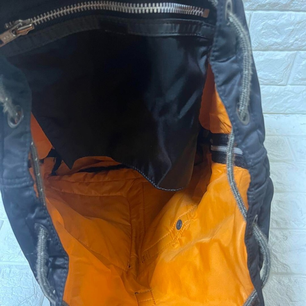Porter Yoshida & Co Tanker black backpack bag Drawstring Bag