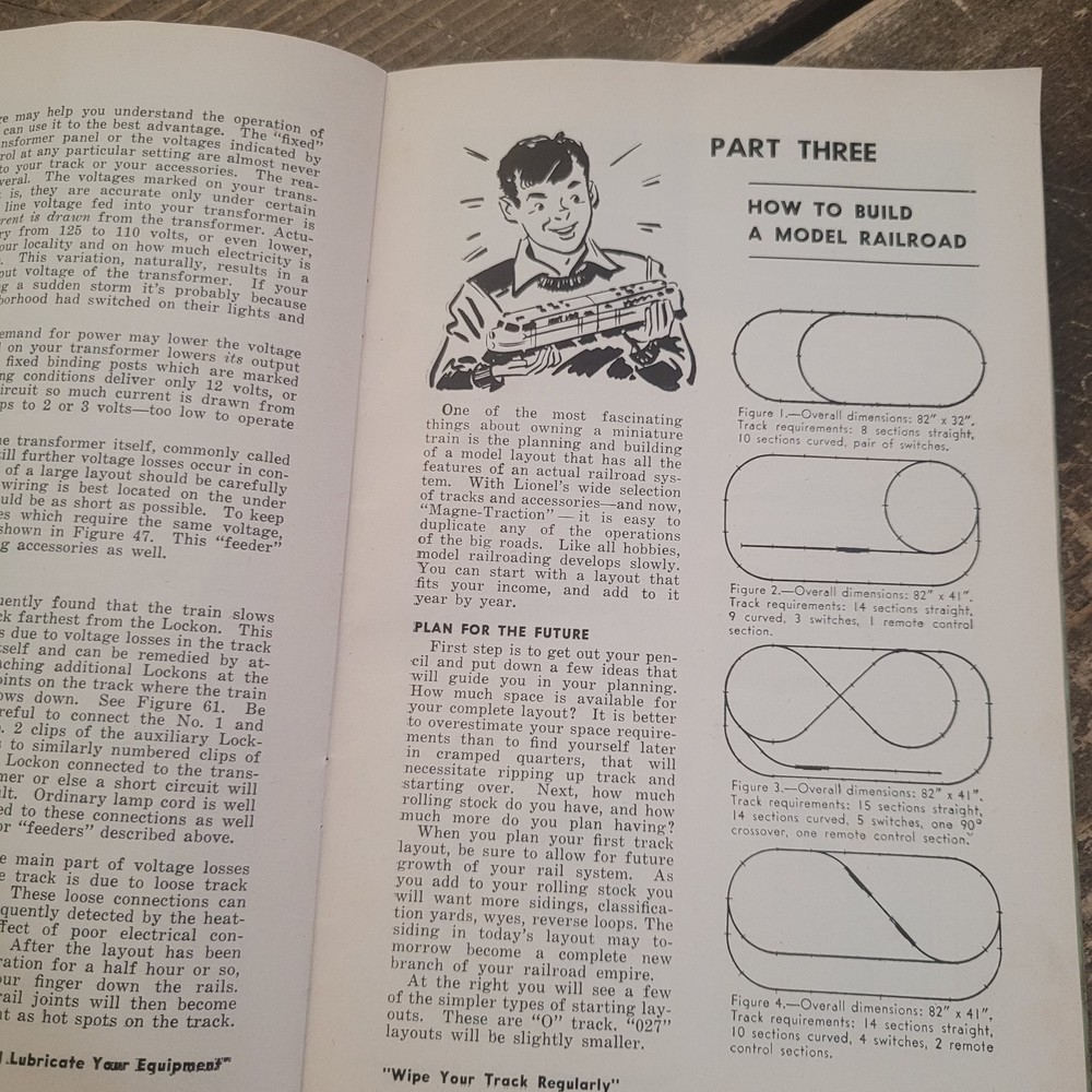Instructions for Assembling and Operating Lionel Trains (1951) Vintage Book