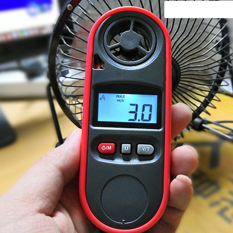 Multifunction Anemometer Wind Speed & Temperature Meter for Wind Speed