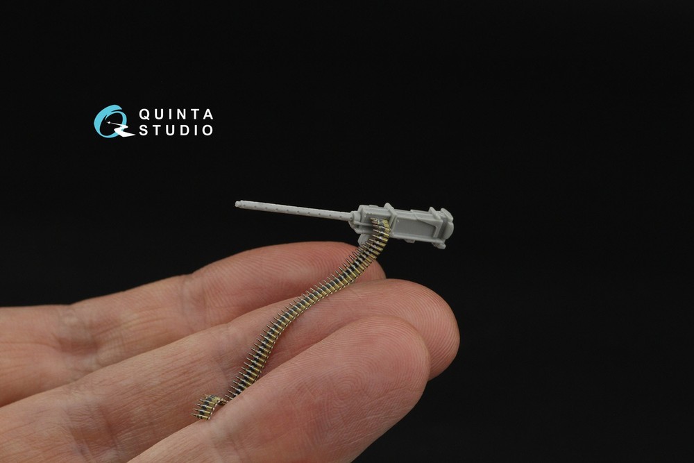 Quinta Studios 1/48 NATO 12.7 AMMUNITION BELTS 3D PRINTED & COLORED INTERIOR SET