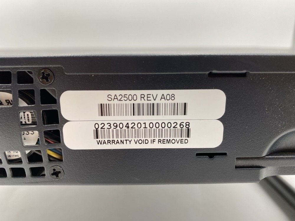 Juniper Networks SA2500 Secure Access 2500 Base System VPN Appliance JNMR1