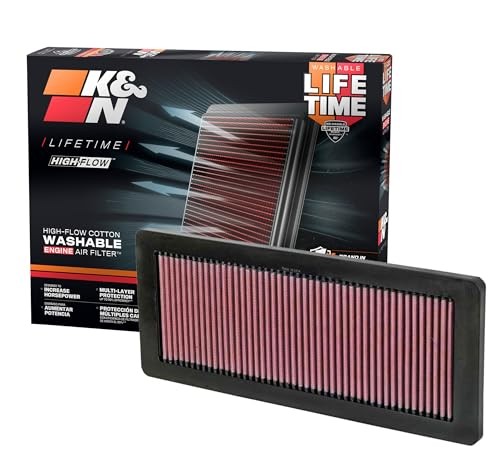 High-Flow Original Lifetime Engine Air Filter: Increase Power: Premium,