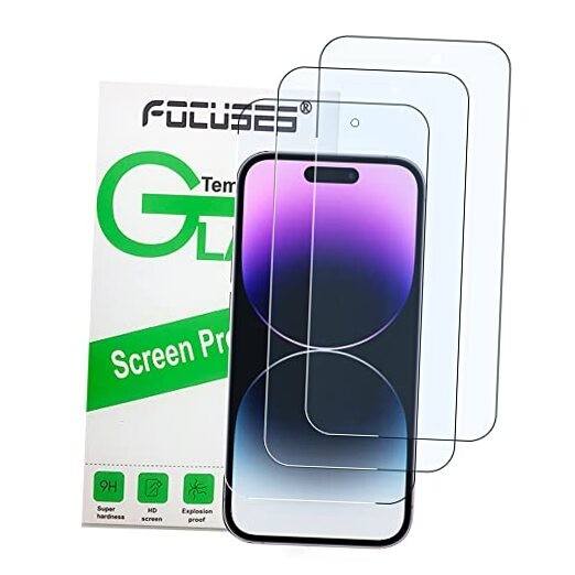 Screen Protector for iPhone 14 Pro Blue Light Screen Protector 3 Pack Anti 6.1
