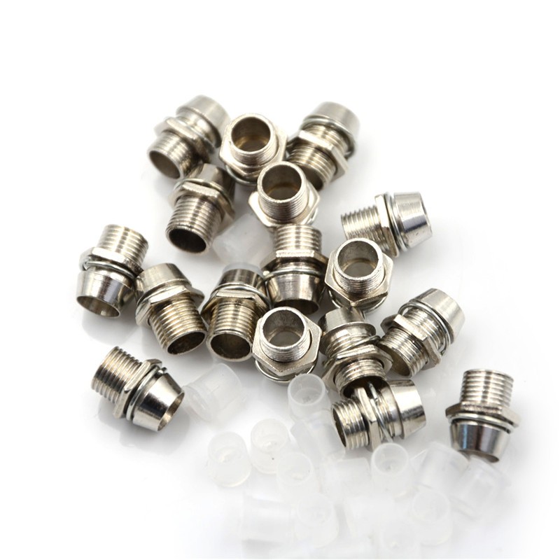 Hot 20 Pcs Copper 5mm Light Emitting Diode LED Holder Mount Panel Displ“iy