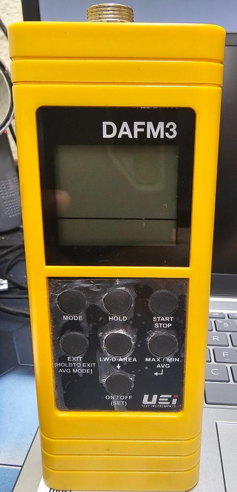 UEI DIGITAL AIRFLOW ANEMOMETER DAFM3
