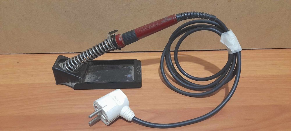 ANTEX vintage soldering iron  +  base