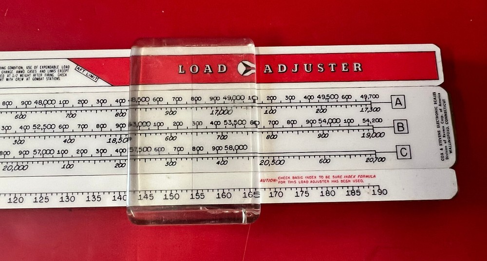 U.S. NAVY P2V7 NEPTUNE LOAD ADJUSTER W/CASE