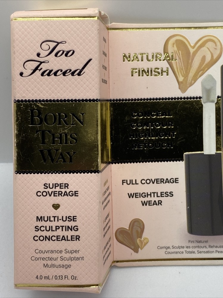 TOO FACED ~ BORN THIS WAY SUPER COVERAGE CONCEALER ~ Natural Beige~ 4.0ml