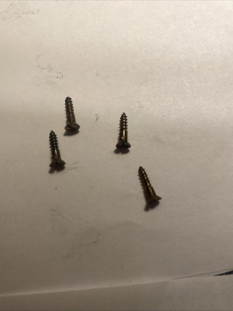 Brass Wedge Plates for Thompson Center Hawken Muzzleloader and Screws