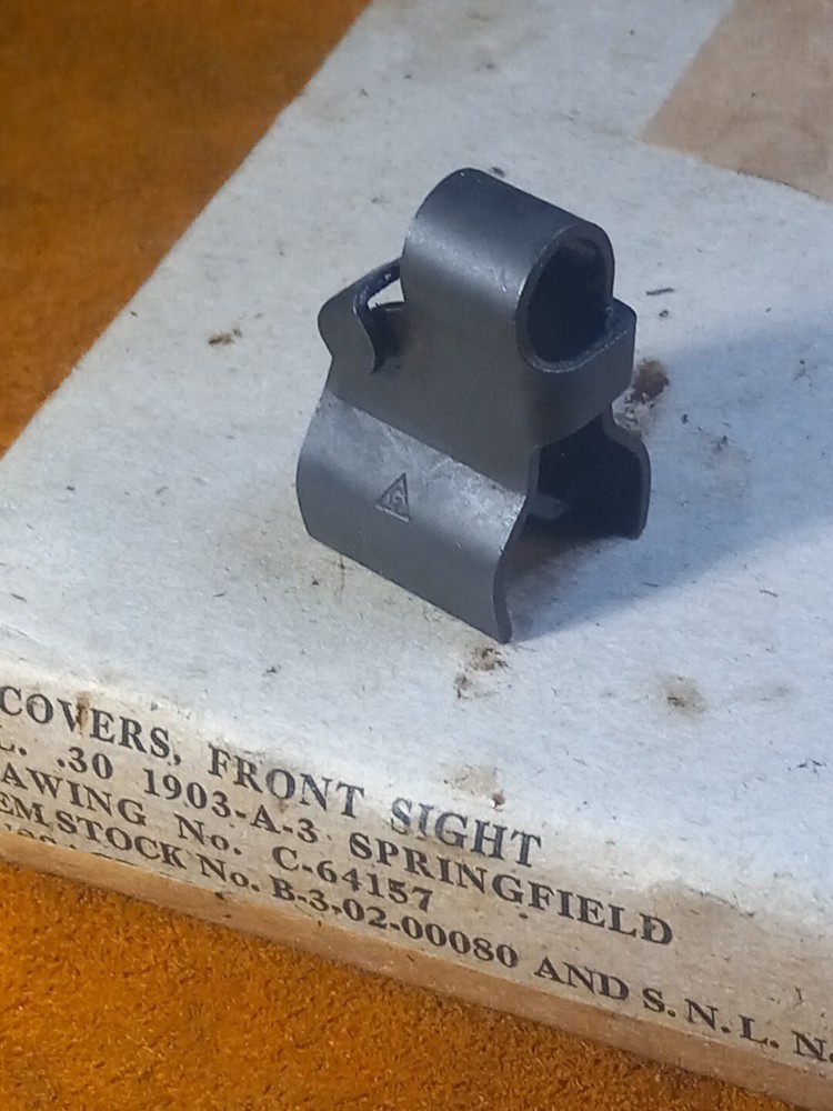 1903 1903A3 Front Sight Cover Gussack Machine USGI NOS