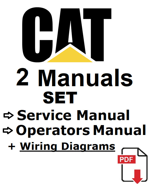 CAT Caterpillar 259D Compact Track Loader GTK Service Operators Manual PDF USB