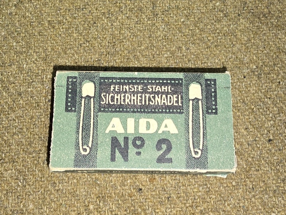 WWII German Safety Pin Box