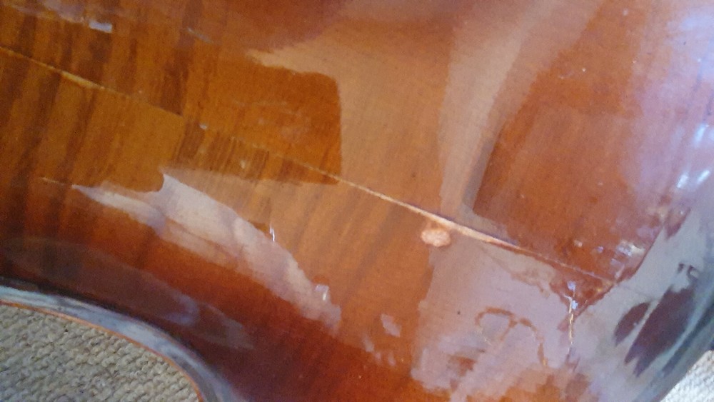 Nice old 4/4 Maggini Violin violon nicely flamed, needs some service