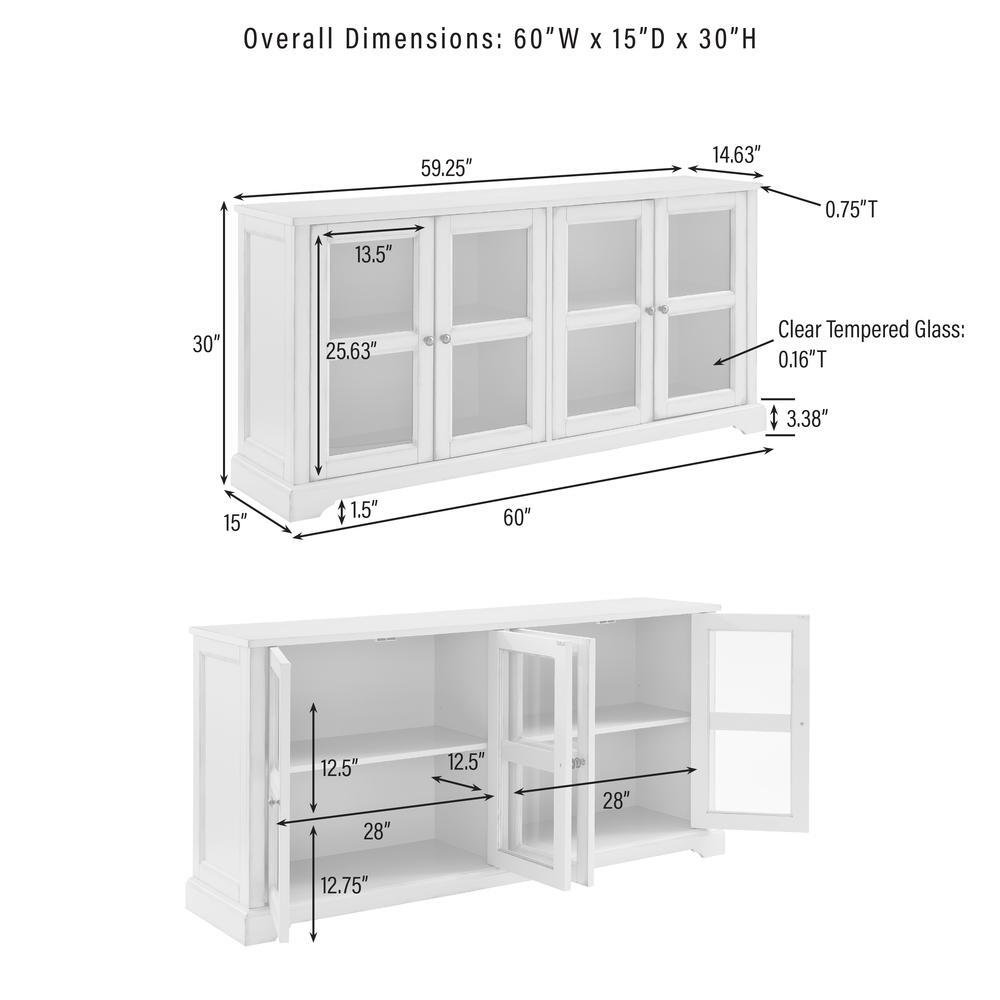 Holbrook Glass Door Sideboard
