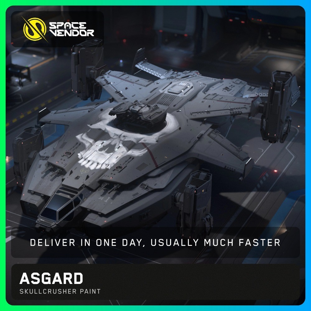 Star Citizen - Asgard - Skullcrusher Paint - Space Vendor