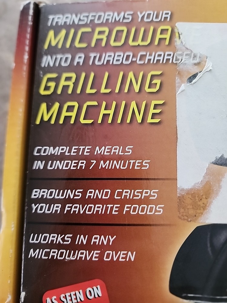 Micro Grill - Transforms Your Microwave into a Turbo-Charged Grilling Machine