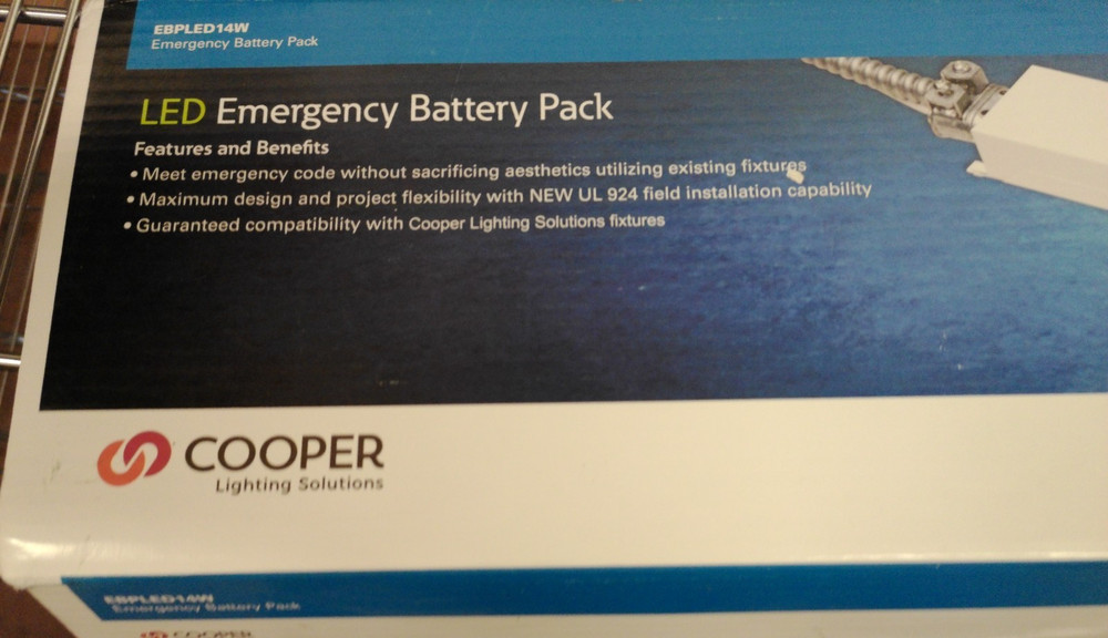 LED Emergency Battery Pack EBPLED14W
