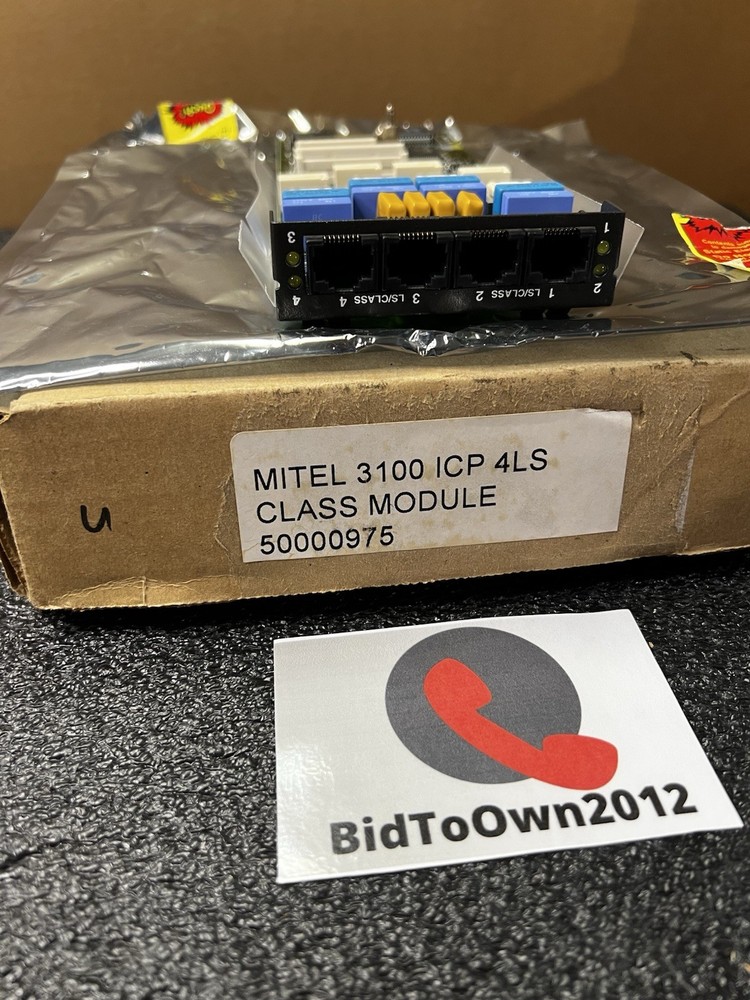 Mitel 50000975 3100 ICP LS/Class Module 4 Circuit *NEW Open Box*