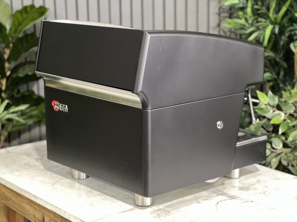 WEGA ATLAS COMPACT EVD 2 GROUP ESPRESSO COFFEE MACHINE BLACK