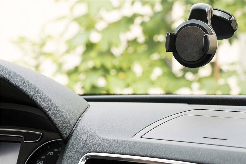 Suction Cup Smartphone Car Mount Slim