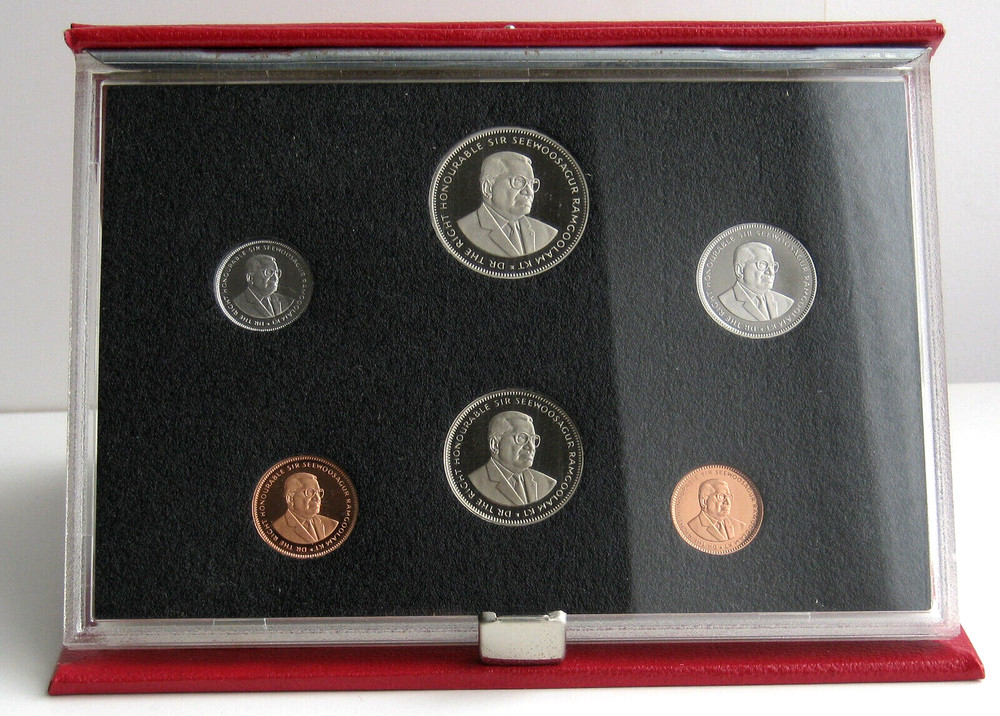 1987 Mauritius Proof Coin Set