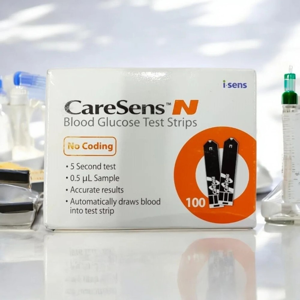 Caresens N Blood Sugar Test Strips - 1000 Strips Pack