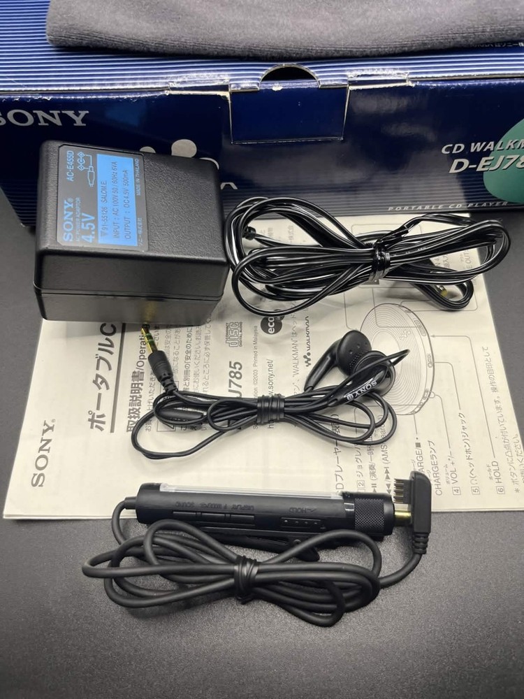 Sony D-EJ785 CD Walkman CD Player Tested Working Boxed