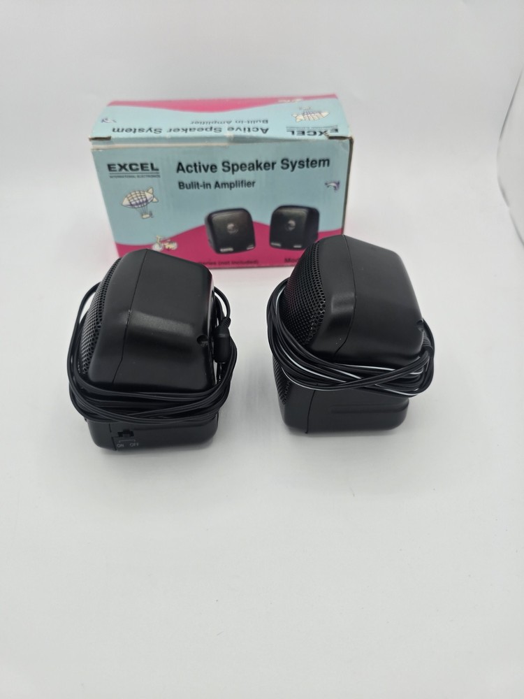 EXCEL International Active Speaker System w/ Built in Amplifier UM3 Model CD288