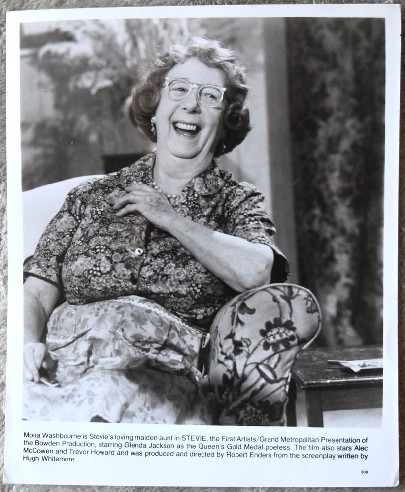 Mona Washbourne Hand Signed Card